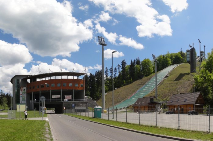 Ski jumping hill of Adam Małysz in Wisła Malinka